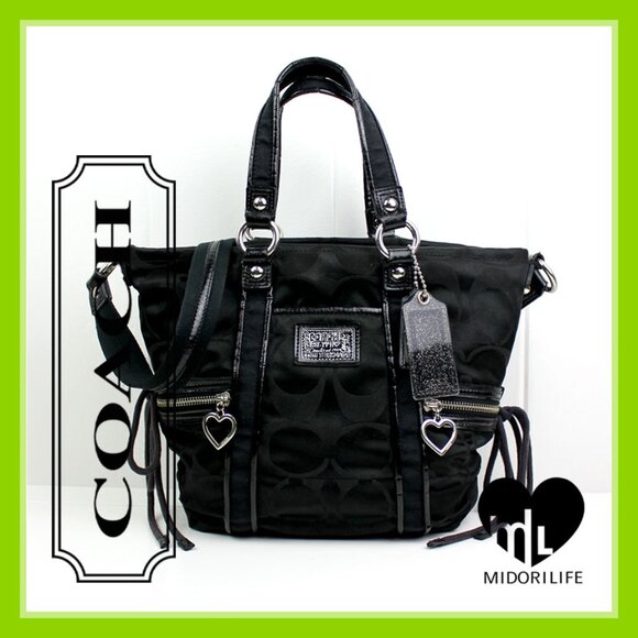 Coach Handbags - COACH Daisy Signature Poppy Crossbody Tote